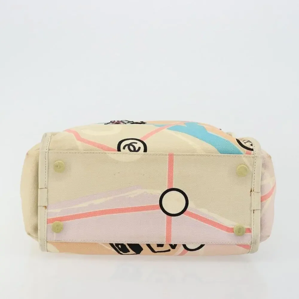 Chanel Canvas Cruise Line Handbag Beige
